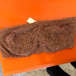 Aerie strapless lace bralette new with tags